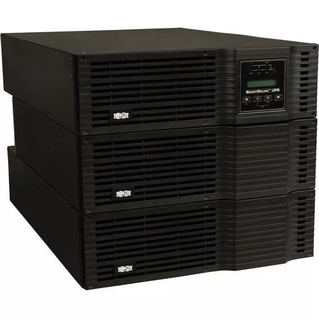 Tripp Lite SU6000RT3U Tripp Lite by Eaton SmartOnline 208/240 & 120V 6kVA 4.2kW Double-Conversion UPS, 9U Rack/Tower, Extended Run, Network Card Slot, DB9, Bypass Switch, Hardwire