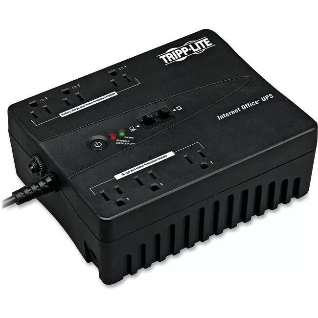 Tripp Lite INTERNET350U UPS 350VA 210W Standby UPS - 6 NEMA 5-15R Outlets 120V 50/60 Hz USB 5-15P Plug Desktop/Wall Mount