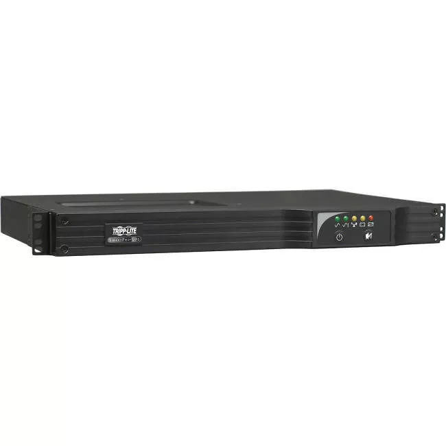 Tripp Lite SMART1000RM1U UPS SmartPro 120V 1kVA 800W Line-Interactive Sine Wave UPS Network Card Option USB DB9 6 Outlets 1U Rack/Vertical