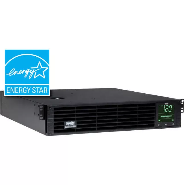 Tripp Lite SMART3000RM2U Eaton Tripp Lite Series SmartPro 3000VA 3000W 120V Line-Interactive Sine Wave UPS - 7 Outlets, Network Card Option, LCD, USB, DB9, 2U Rack/Tower Battery Backup