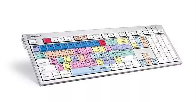 Logickeyboard LKBU-PPROCC-CWMU-US Adobe Premiere Pro CC ALBA Mac Pro Keyboard