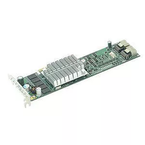 Supermicro AOC-USASLP-S8IR PCI-E SAS CONTROLLER WITH INTEL IOP348 PROCESSOR, 8-PORT 3GB/S PER PORT