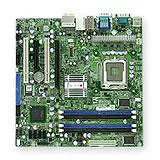 Supermicro MBD-C2SBM-Q-B Desktop Motherboard - 1x Socket T LGA-775 - Intel Q35 Express - 4x DDR2 - RAID - 1x PCIe x16 - Micro ATX