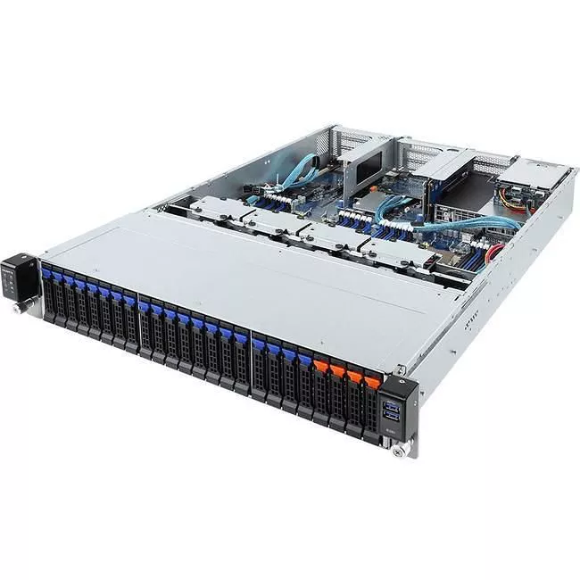 GIGABYTE R281-N40 2U Rackmount Barebone - 2x LGA-3647 Socket P - Intel C621 Chipset