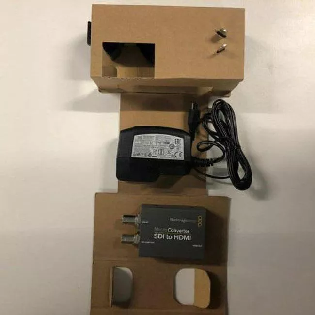 Blackmagic Design CONVCMIC/SH/WPSU Micro Converter SDI to HDMI with Power Supply