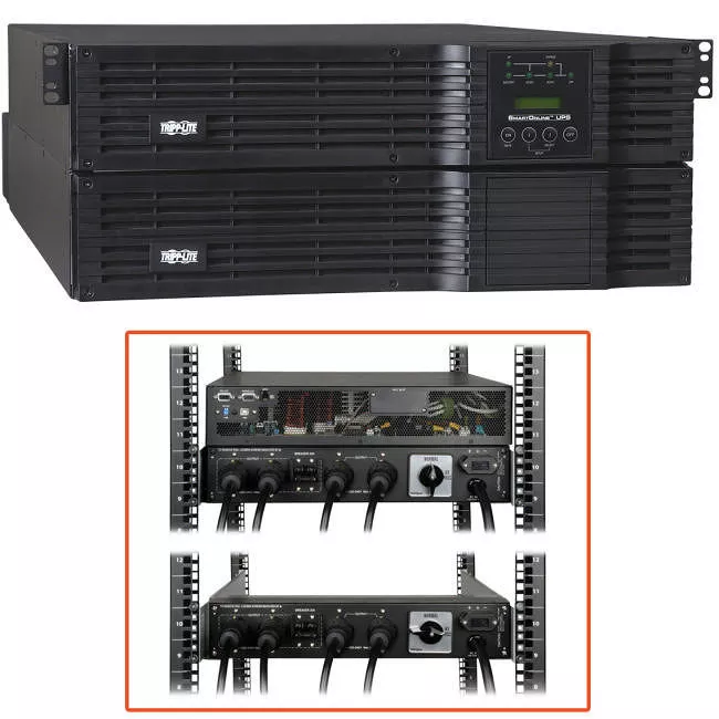 Tripp Lite SU8000RT4U SmartOnline 8000VA 5600W Tower/Rack Mountable UPS