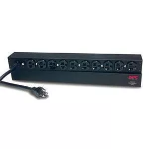 APC AP9563 Rack PDU, Basic, 1U, 20A, 120V, (10)5-20; 5-20P