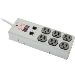 APC P6TM10 SurgeArrest Essential 6 Outlets Surge Suppressor