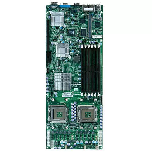 Supermicro MBD-X7DCT-B Workstation Motherboard - 2x Socket J LGA-771 - Intel 5100 - 6x DDR2 - RAID - 1x PCIe x16