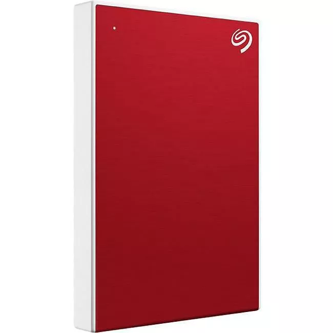 Seagate STHN1000403 Backup Plus Slim  1 TB Portable Hard Drive - 2.5" External - Red