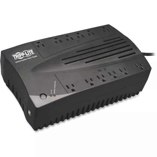Tripp Lite AVR750U UPS 750VA 450W Line-Interactive UPS - 12 NEMA 5-15R Outlets AVR 120V 50/60 Hz USB Desktop/Wall Mount