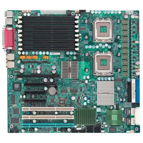 Supermicro MBD-X7DB3-O Server Motherboard - 2x Socket J LGA-771 - Intel 5000P - 8x DDR2 - RAID - EATX
