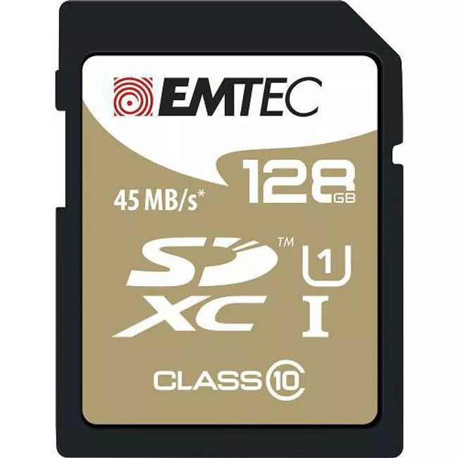 IBM ECMSD128GXC10 128 GB SDXC Card CLASS 10 128GB Solid State Memory
