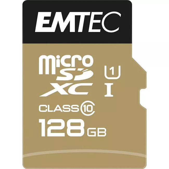IBM ECMSDM128GXC10GP Micro SDXC Class 10 128 GB Gold Plus