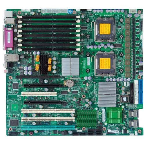 Supermicro MBD-X7DA3-O Server Motherboard - 2x Socket J LGA-771 - Intel 5000X - 8x DDR2 - RAID - 1x PCIe x16 - EATX