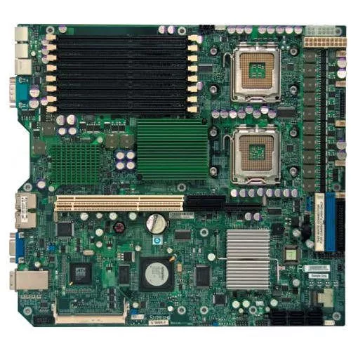 Supermicro MBD-X7DBR-3-B Server Motherboard - 2x Socket J LGA-771 - Intel 5000P - 8x DDR2 - RAID - EATX
