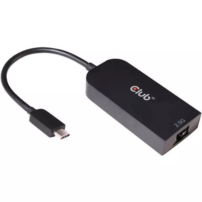 Club 3D CAC-1520 USB 3.2 Gen1 Type C to RJ45 2.5 Gbps Ethernet Adapter