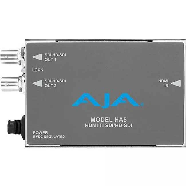 AJA HA5-R0 HDMI to HD/SD SDI Converter - 1m HDMI Cable