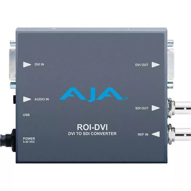 AJA ROI-DVI-R0 DVI/HDMI to SDI with Region of Interest scaling and DVI loop thru