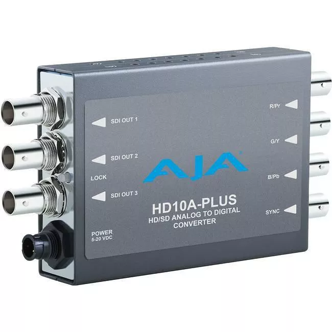 AJA HD10A-PLUS-R0 Analog to Digital HD/SD-SDI Mini-Converter