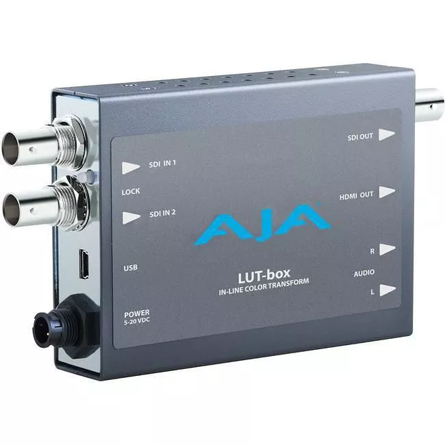 AJA LUT-BOX-R0 In-Line Color Transform Mini-Converter