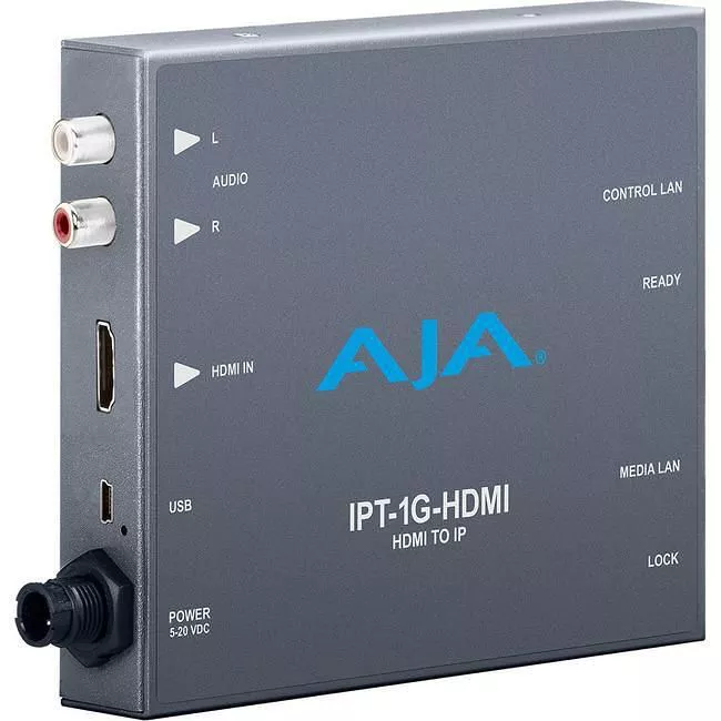 AJA IPT-1G-HDMI-R0 HDMI to JPEG 2000 IP Video and Audio