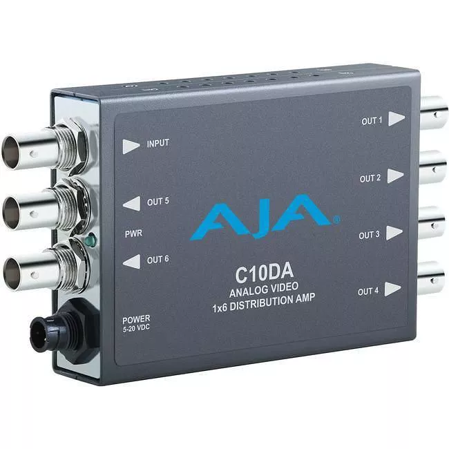 AJA C10DA-R0 Analog Video 1x6 Distribution Amplifier