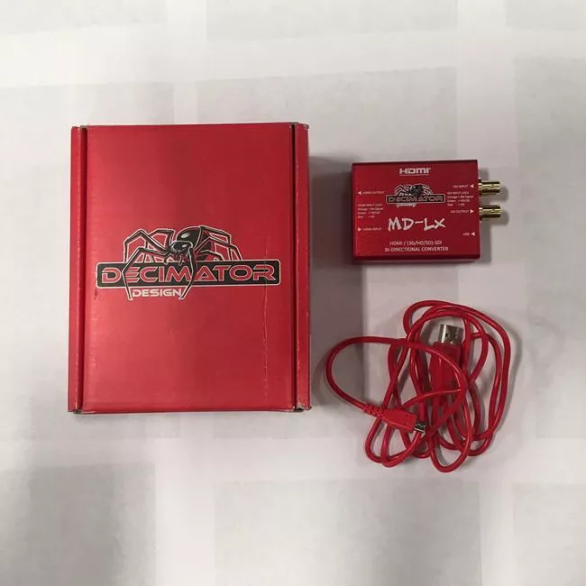 Decimator Design DD-LX Bi-Directional Converter - MD-LX HDMI/SDI