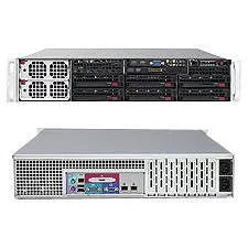 Supermicro SYS-8026B-TRLF SuperServer 2U Rack Barebone System - Intel 7500 Chipset - 4X CPU