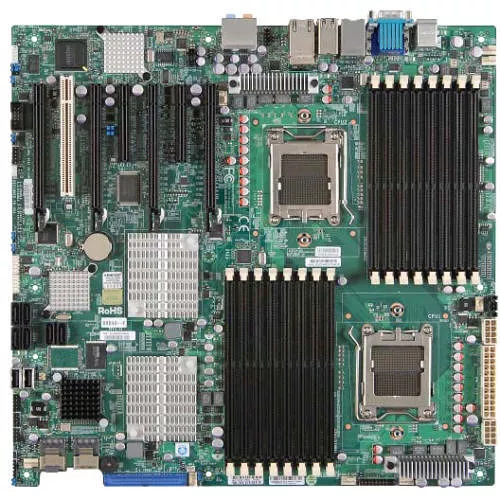 Supermicro MBD-H8DAI+-F-O Server Motherboard - 2x Socket F LGA-1207 - AMD SR5690 - 16x DDR2 - RAID - 4x PCIe x16 - 3x RJ-45 - EATX