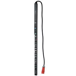 APC AP7856A Rack PDU, Metered, Zero U, 22KW, 230V, (12)C19 & (6)C13, 6FT Cord