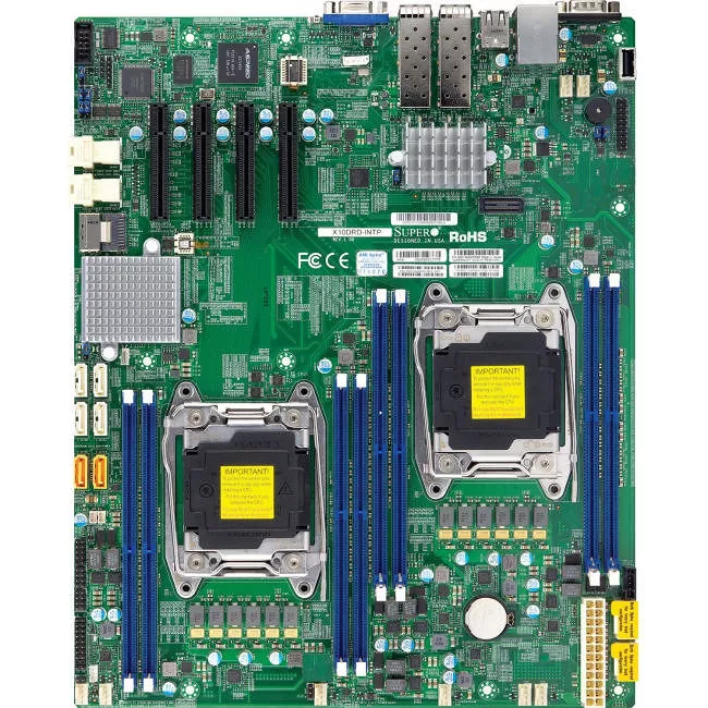 Supermicro MBD-X10DRD-ITP-O Server Motherboard - 2x Socket LGA 2011-v3 - Intel C612 - 8x DDR4 - RAID - EATX