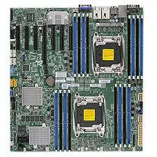 Supermicro MBD-X10DRH-C-O Server Motherboard - 2x Socket LGA 2011-v3 - Intel C612 - 16x DDR4 - RAID - 1x PCIe x16 - 3x RJ-45 - EATX
