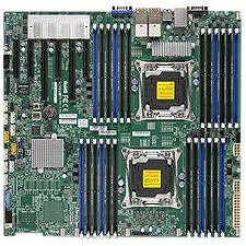 Supermicro MBD-X10DRI-T4+-O Server Motherboard - 2x Socket LGA 2011-v3 - Intel C612 - 24x DDR4 - RAID - 2x PCIe x16 - 5x RJ-45 - Enhanced EATX