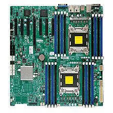 Supermicro MBD-X9DRH-IF-O Server Motherboard - 2x Socket R LGA-2011 - Intel C602 - 16x DDR3 - RAID - 5x PCIe x16 - 3x RJ-45 - EATX