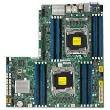 Supermicro MBD-X10DRW-E-O Server Motherboard - 1x Socket LGA 2011-v3 - Intel C612 - 16x DDR4 - RAID - 3x RJ-45 - Proprietary Form Factor
