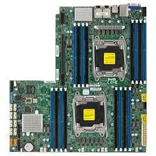 Supermicro MBD-X10DRW-ET-O Server Motherboard - 2x Socket LGA 2011-v3 - Intel C612 - 16x DDR4 - RAID - Proprietary Form Factor