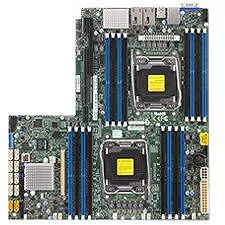 Supermicro MBD-X10DRW-I-B Server Motherboard - 2x Socket LGA 2011-v3 - Intel C612 - 16x DDR4 - RAID - 2x PCIe x16 - Proprietary Form Factor