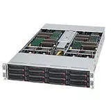 Supermicro SYS-6026TT-BIBXF 2U Rack Barebone - Intel 5520 Chipset - 4X Nodes - 2X Socket LGA 1366