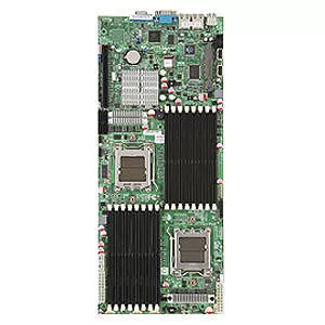 Supermicro MBD-H8DMT+-B Server Motherboard - 2x Socket F LGA-1207 - 16x DDR2 - RAID - 1x PCIe x16
