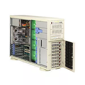 Supermicro AW-4021A-T2B 4U Tower/Rack Barebone - AMD Opteron 2000 Series - 2X Socket F LGA-1207