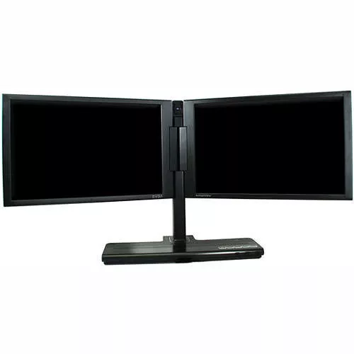 EVGA 200-LM-1700-KR InterView 1700 - 2 x 17" Widescreen LCD Monitor - 16:10 - 8 ms
