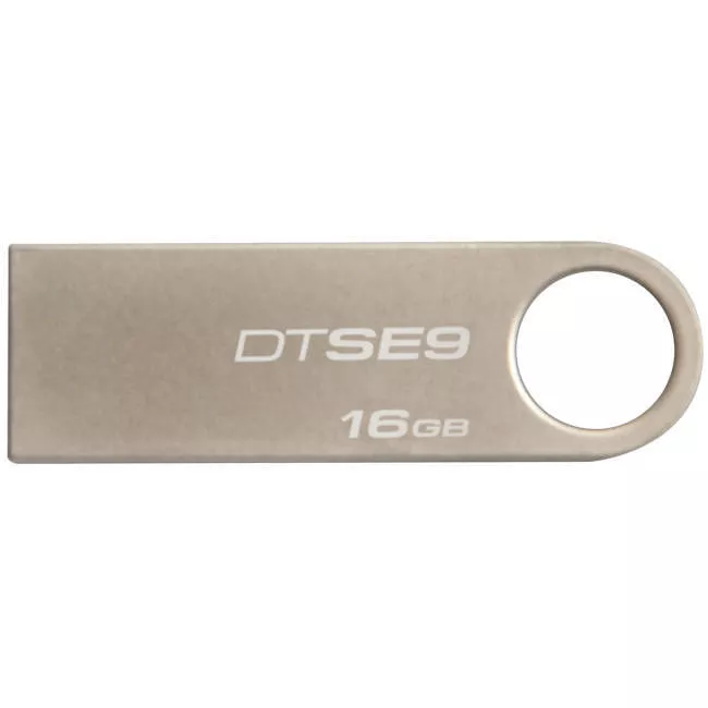 Kingston DTSE9H/16GBZ DataTraveler SE9 USB 2.0 Flash Drive - Champagne
