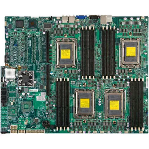 Supermicro MBD-H8QGL-IF+-O Server Motherboard - 4x Socket G34 LGA-1944 - AMD SR5690 - 16x DDR3 - RAID - 1x PCIe x16 - 3x RJ-45 - SWTX