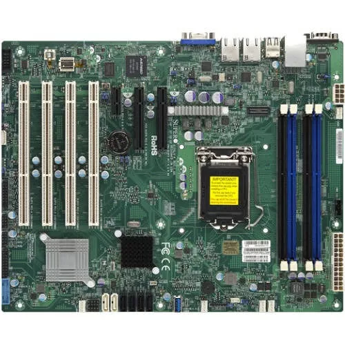 Supermicro MBD-X10SLX-F-B Server Motherboard - 1x Socket H3 LGA-1150 - Intel C222 - 4x DDR3 - RAID - ATX