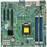 Supermicro MBD-X10SLH-F-B Server Motherboard - 1x Socket H3 LGA-1150 - Intel C226 - 4x DDR3 - RAID - 1x PCIe x16 - Micro ATX