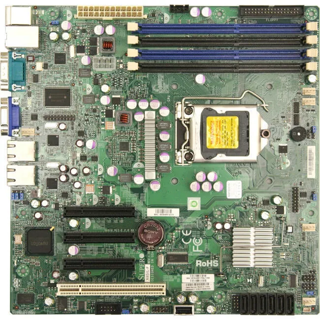 Supermicro MBD-X8SIL-V-B Desktop Motherboard - 1x Socket H LGA-1156 - Intel 3420 - 4x DDR3 - RAID - Micro ATX