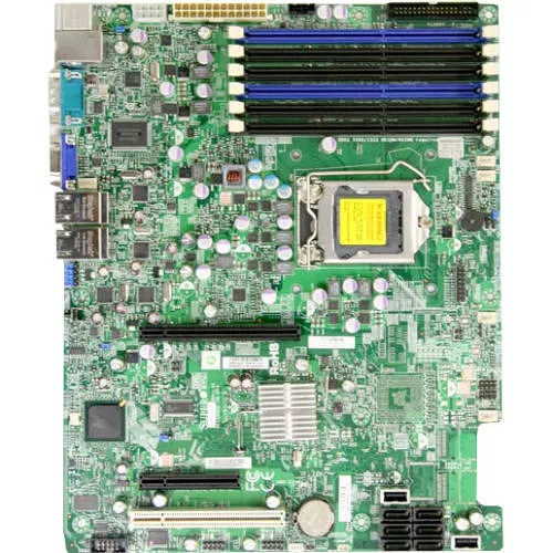 Supermicro MBD-X8SIE-O Desktop Motherboard - 1x Socket H LGA-1156 - Intel 3420 - 6x DDR3 - RAID - 1x PCIe x16 - 1x RJ-45 - ATX