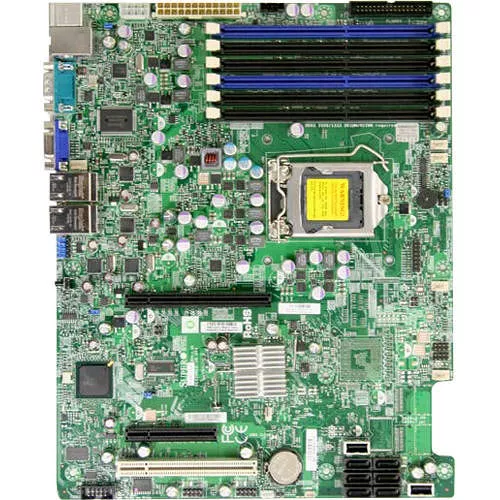 Supermicro MBD-X8SIE-LN4F-O Server Motherboard - 1x Socket H LGA-1156 - Intel 3420 - 6x DDR3 - RAID - 1x PCIe x16 - ATX