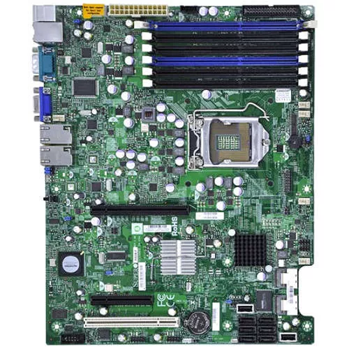 Supermicro MBD-X8SIE-LN4F-B Server Motherboard - 1x Socket H LGA-1156 - Intel 3420 - 6x DDR3 - RAID - 1x PCIe x16 - ATX